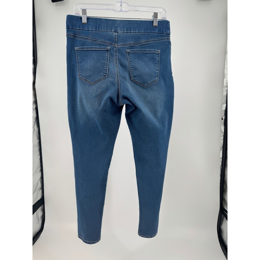 Nine West Heidi Pull-On Skinny Jeans Womens 10 Blue Medium Wash SDNWB1107-FRK - Picture 2 of 13